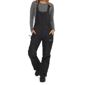 Arctix Women's Essential Insulated Bib Overalls Regular Inseam 2X  20/22W Black